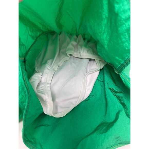 The Way Home Running Shorts, Green High-Waist Athletic Shorts w/Inner Brief, 4 - Picture 6 of 6